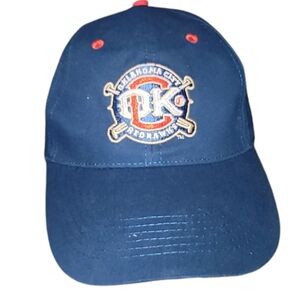 Oklahoma City REDHAWKS Baseball Hat Cap Minor League AAA Embroidered Patch NWOT